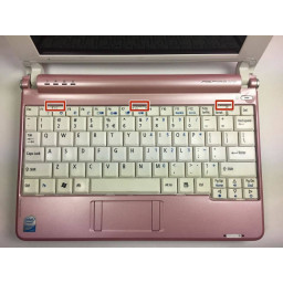 Замена отдельного ключа Acer Aspire One A150-1672